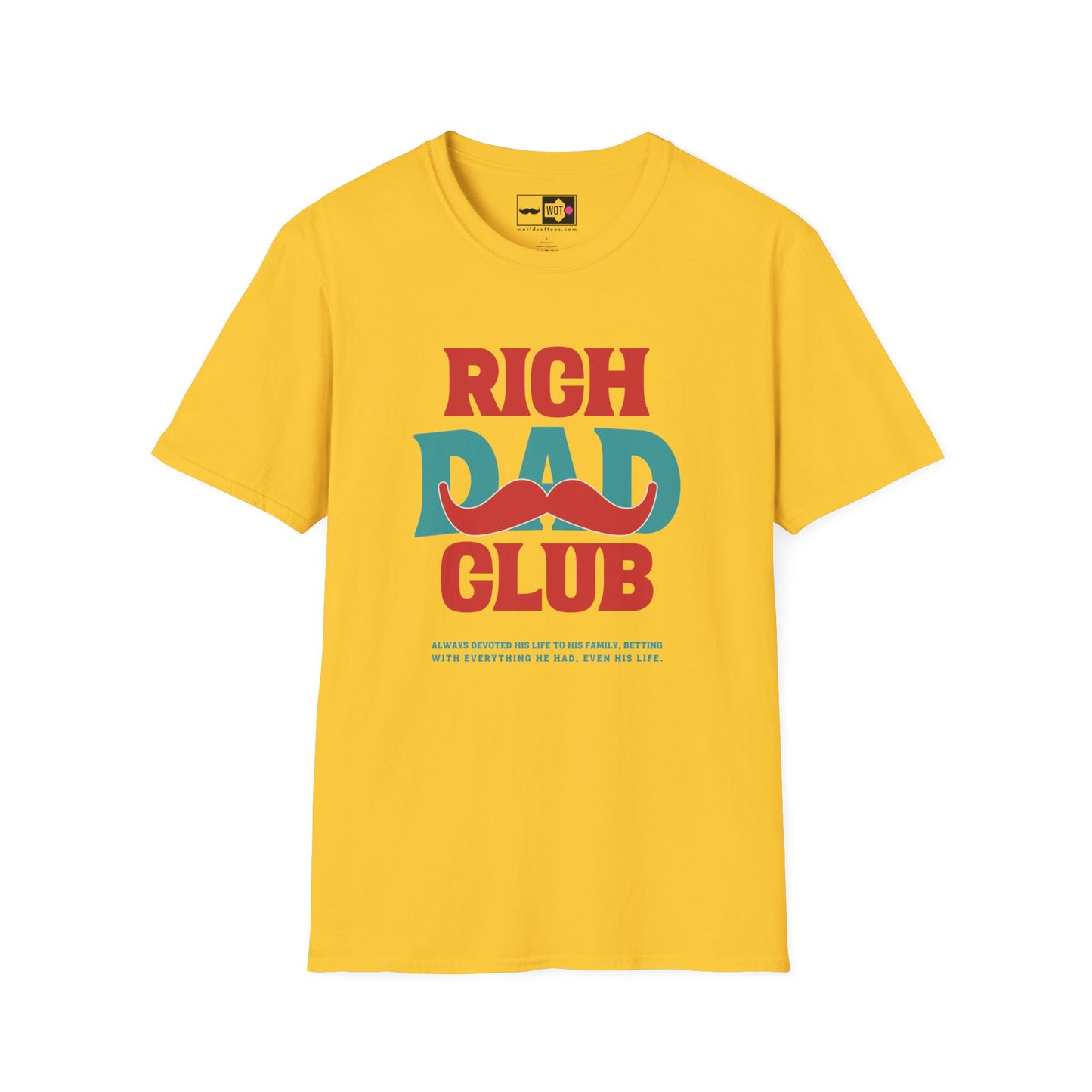 Father's Day Rich Dad Club T-Shirt