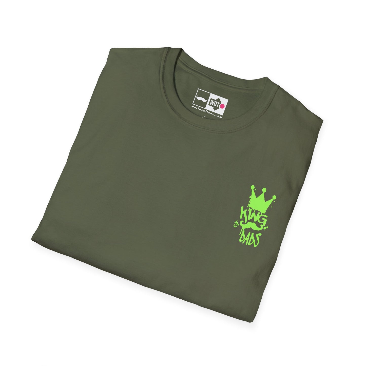 Father's Day King of Dads Rule T-Shirt