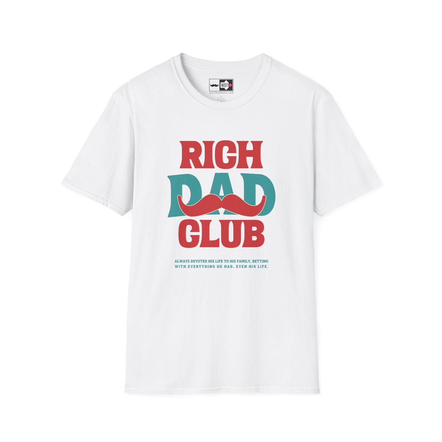 Father's Day Rich Dad Club T-Shirt