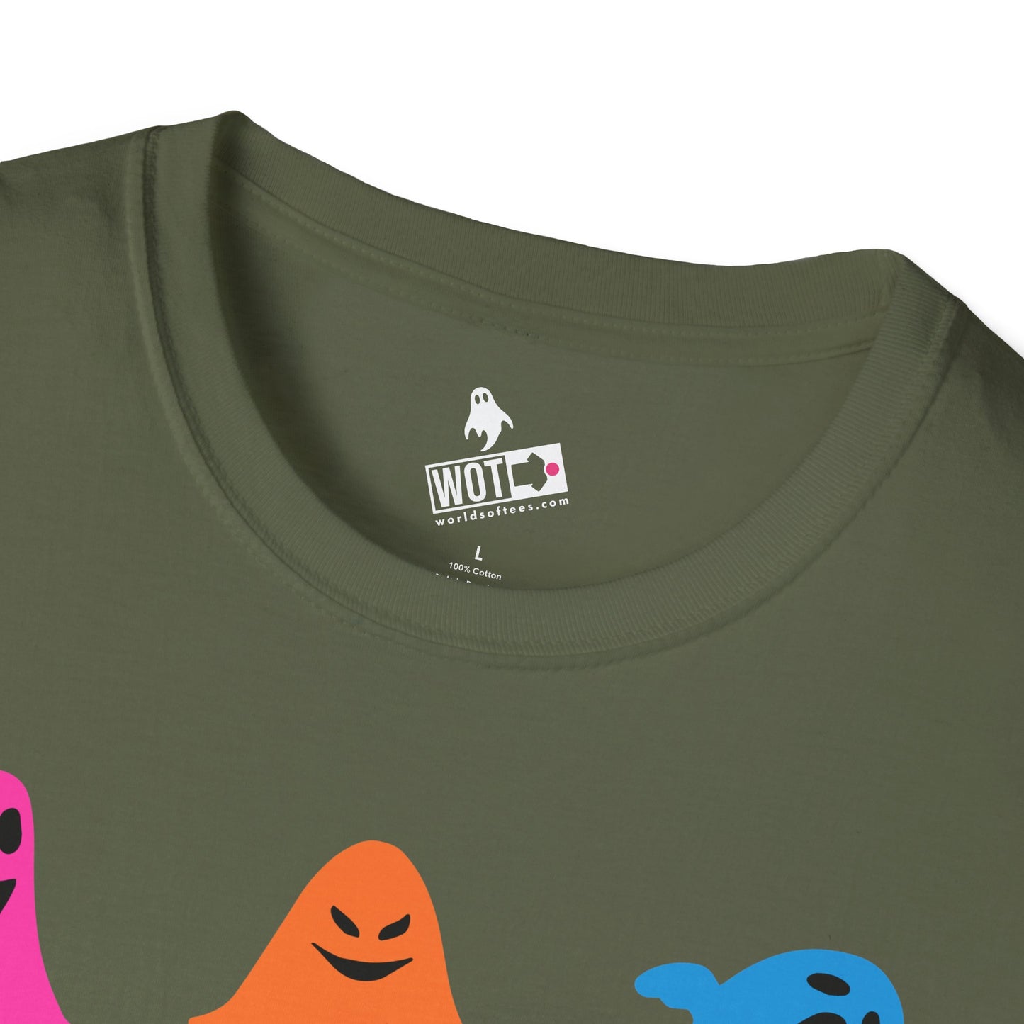 Cute Ghosts Halloween T-Shirt