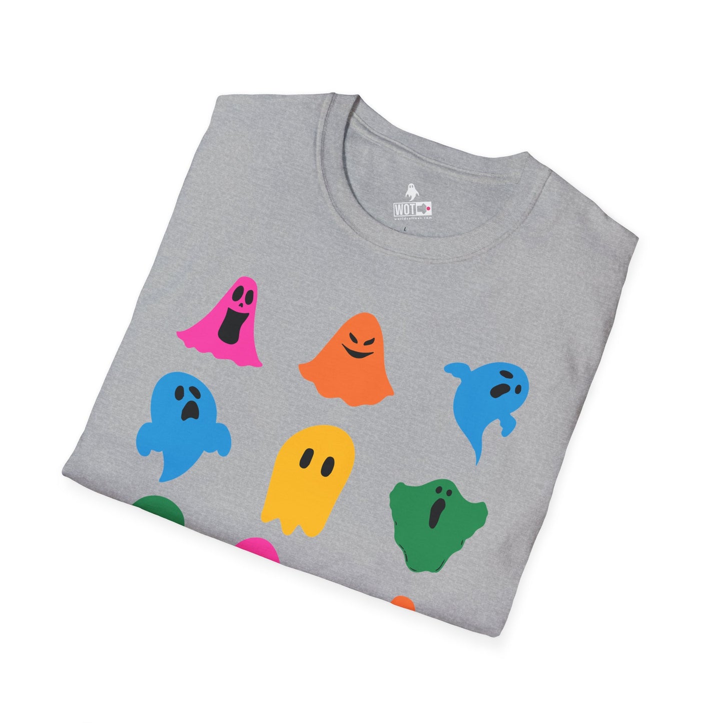 Cute Ghosts Halloween T-Shirt