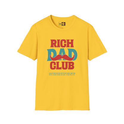 Father's Day Rich Dad Club T-Shirt