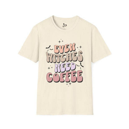 Even Witches Need Coffee T-Shirt