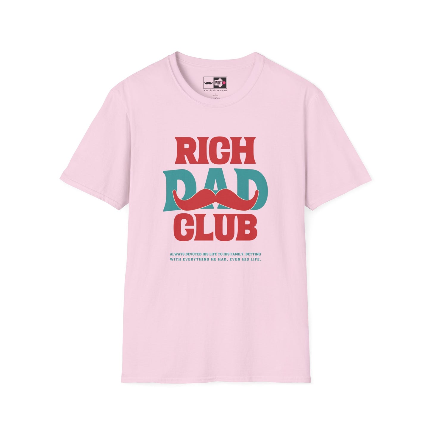 Father's Day Rich Dad Club T-Shirt