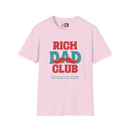 Father's Day Rich Dad Club T-Shirt