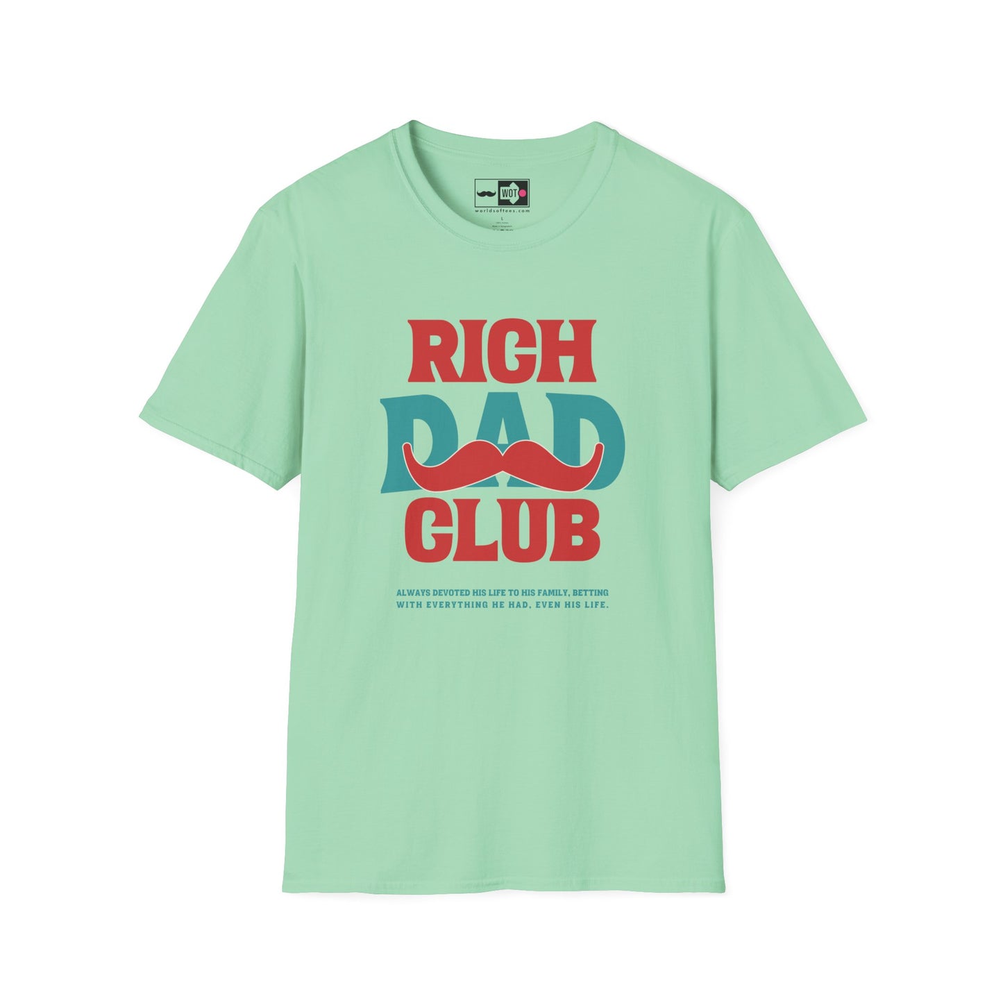 Father's Day Rich Dad Club T-Shirt