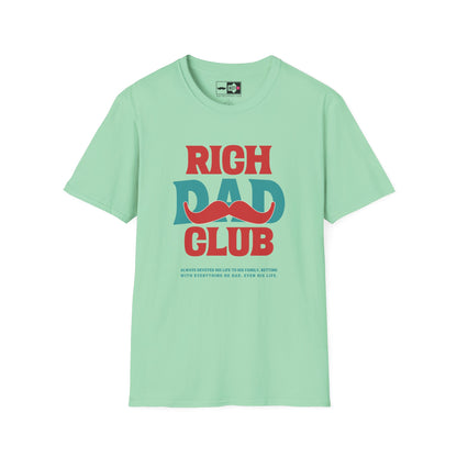 Father's Day Rich Dad Club T-Shirt