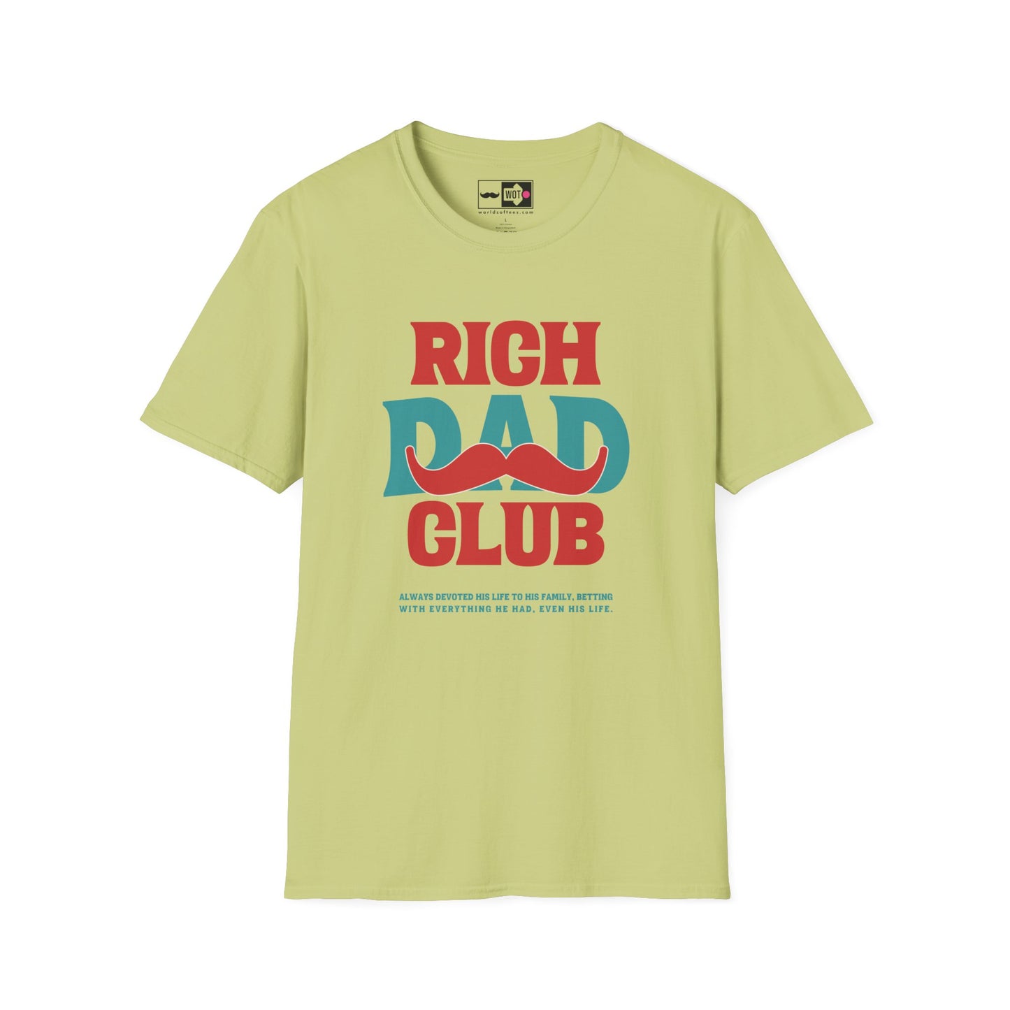 Father's Day Rich Dad Club T-Shirt