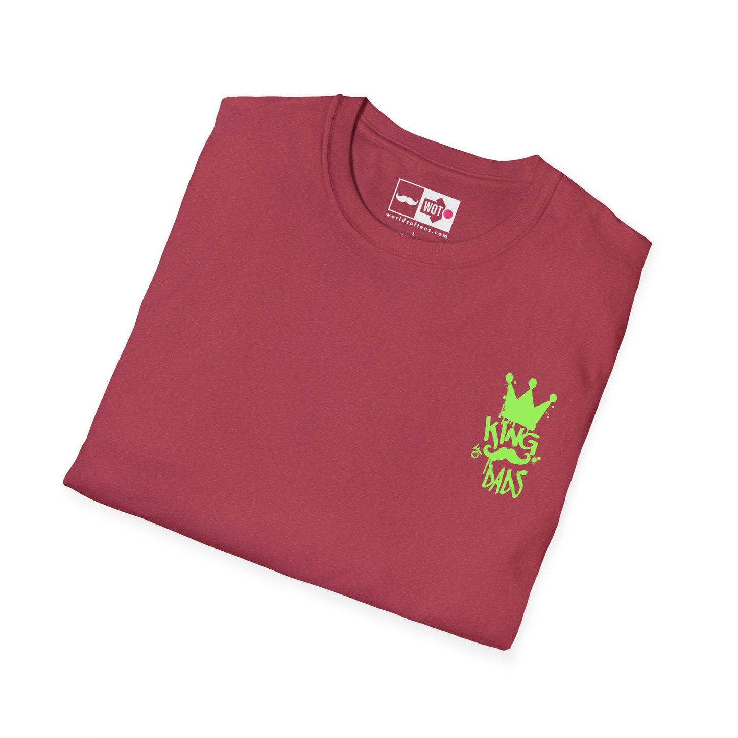 Father's Day King of Dads Rule T-Shirt