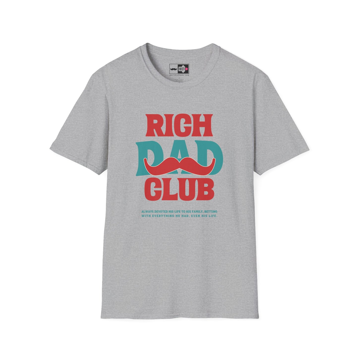 Father's Day Rich Dad Club T-Shirt