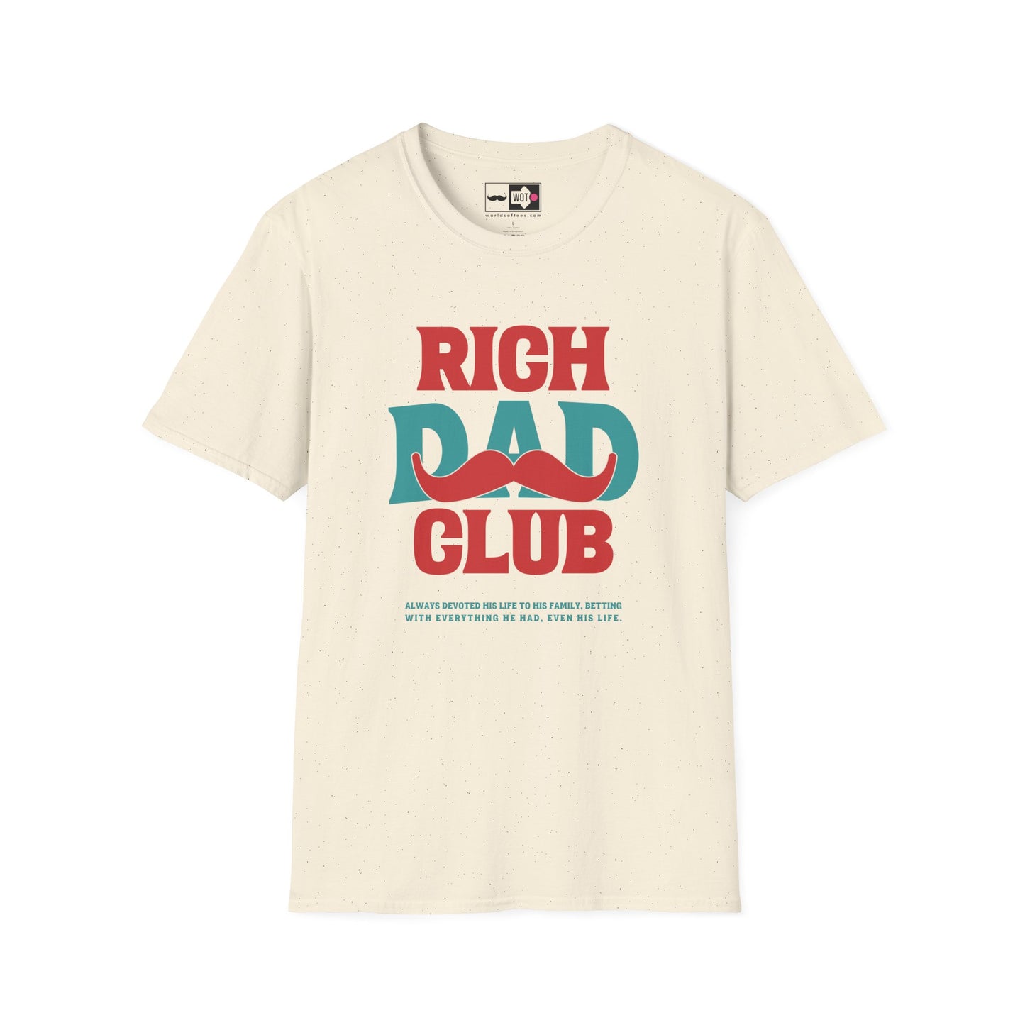 Father's Day Rich Dad Club T-Shirt