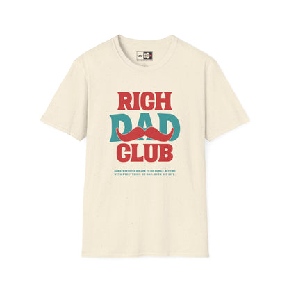 Father's Day Rich Dad Club T-Shirt