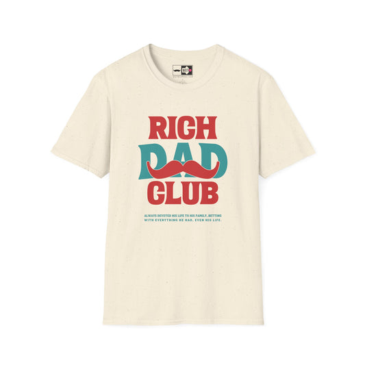 Father's Day Rich Dad Club T-Shirt