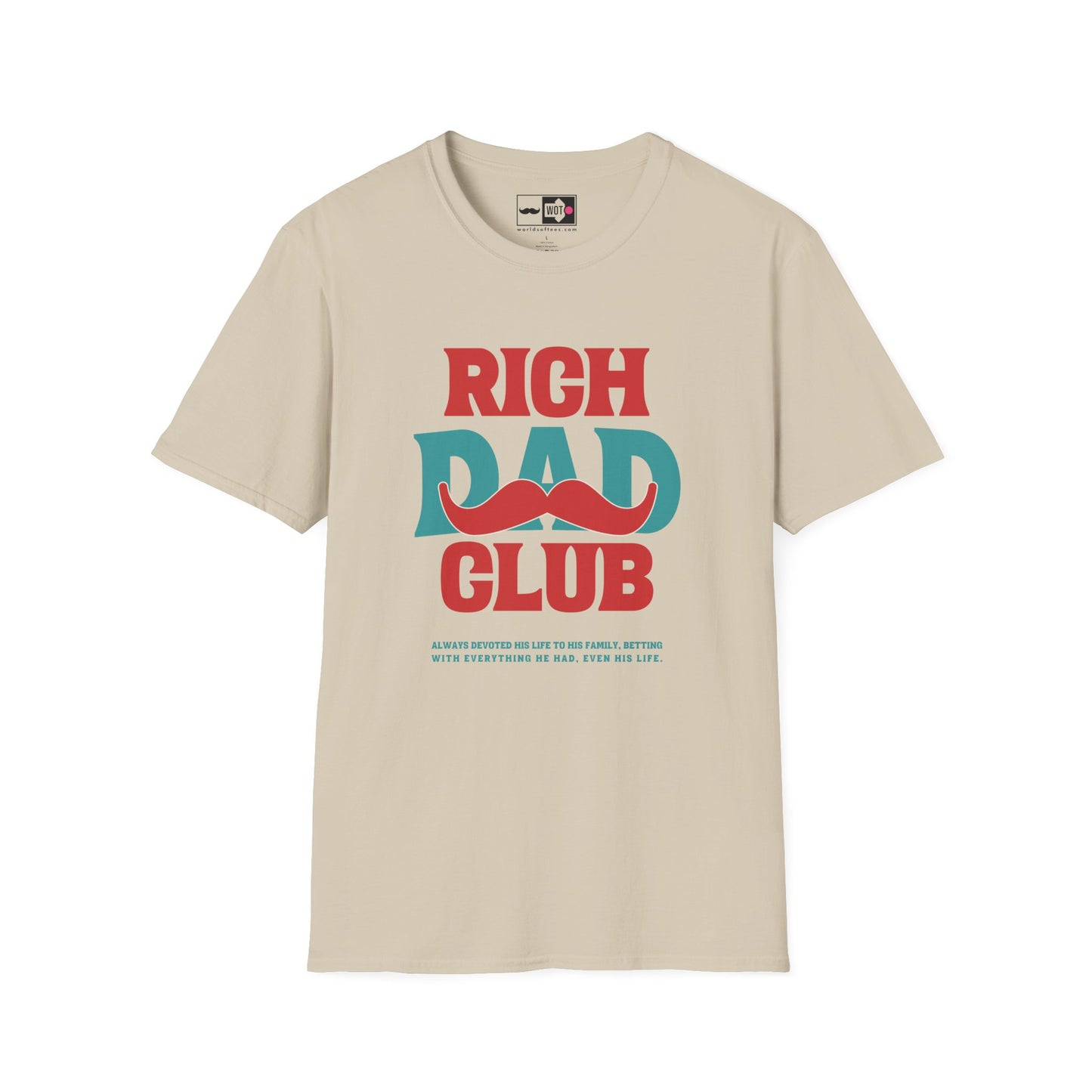 Father's Day Rich Dad Club T-Shirt