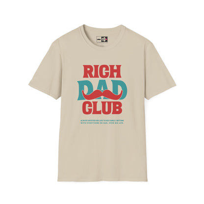 Father's Day Rich Dad Club T-Shirt