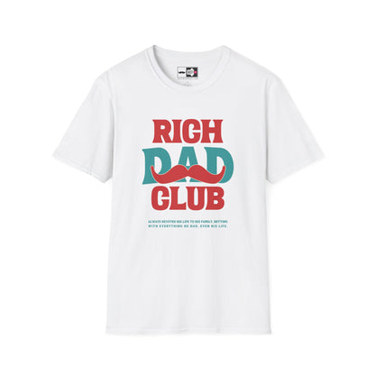 Father's Day Rich Dad Club T-Shirt