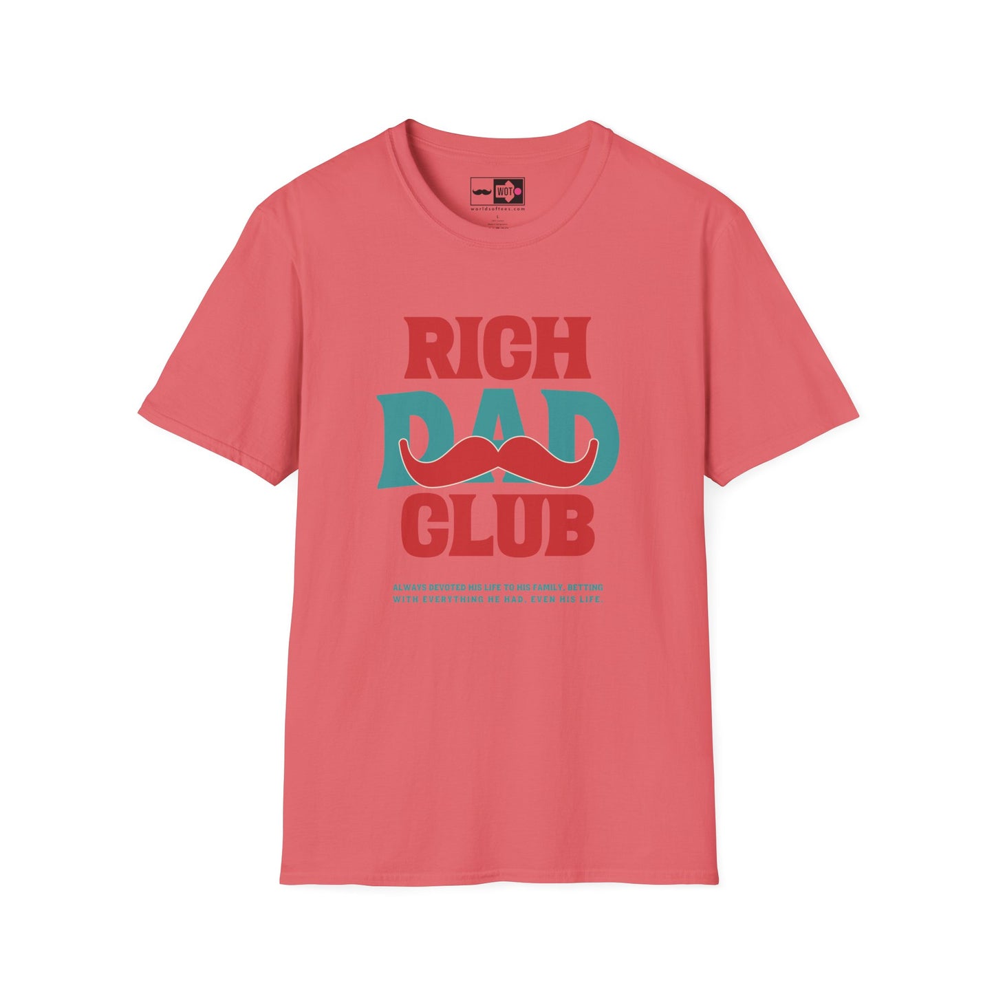 Father's Day Rich Dad Club T-Shirt