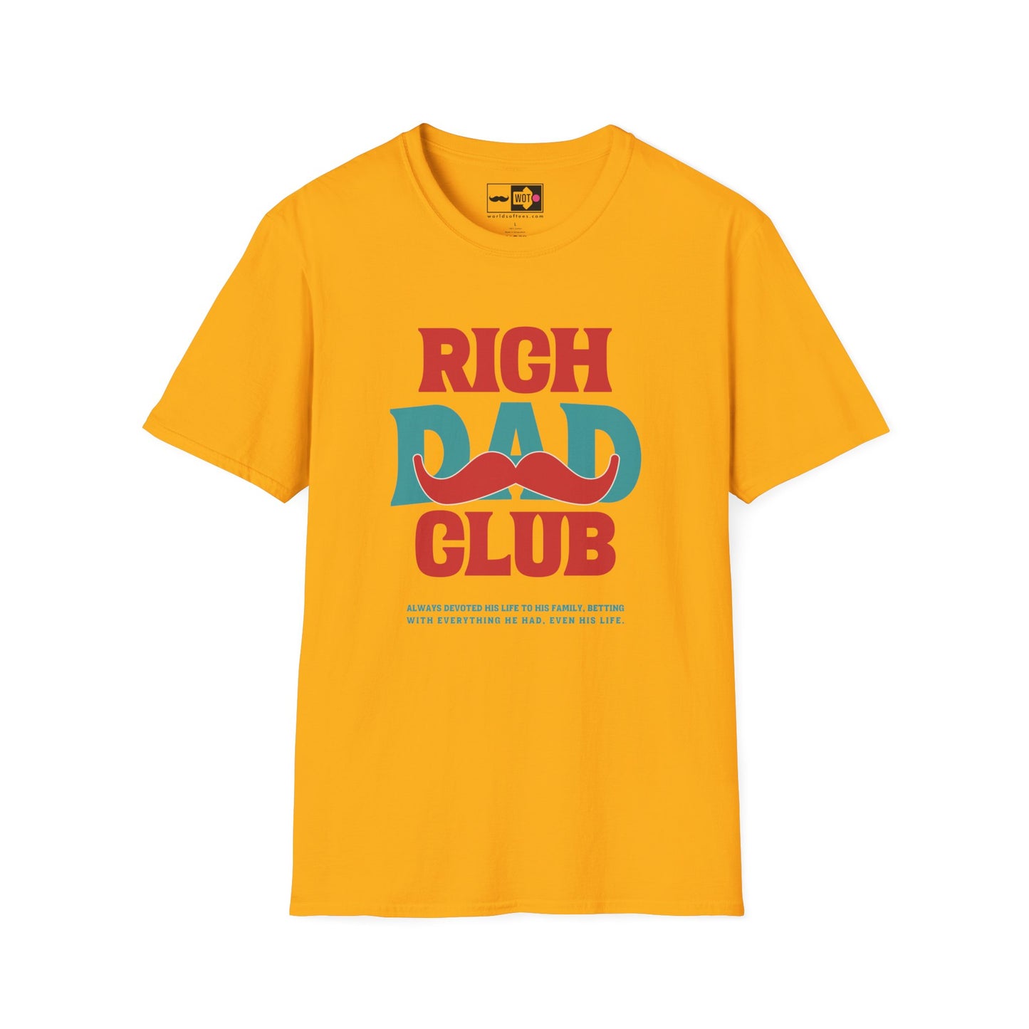 Father's Day Rich Dad Club T-Shirt