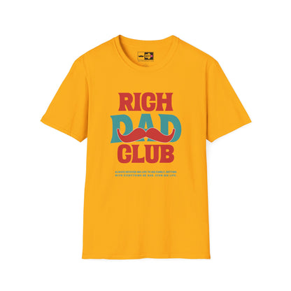 Father's Day Rich Dad Club T-Shirt