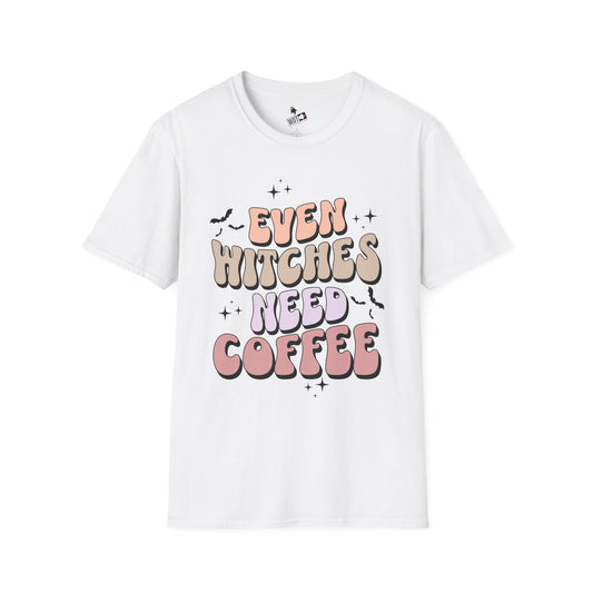 Even Witches Need Coffee T-Shirt