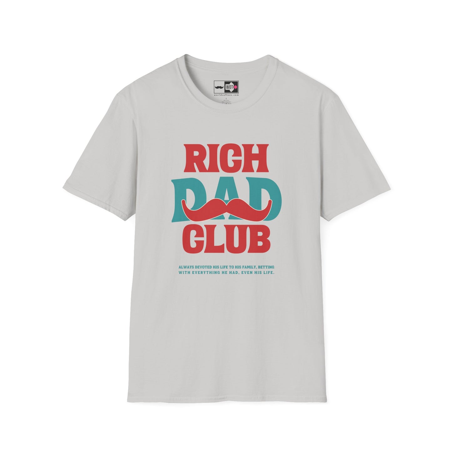 Father's Day Rich Dad Club T-Shirt