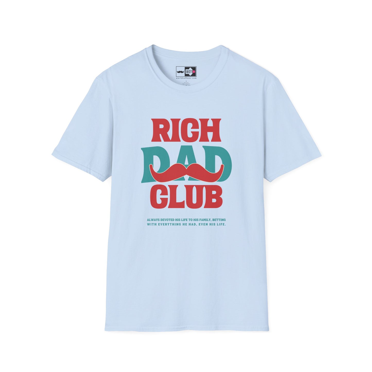 Father's Day Rich Dad Club T-Shirt