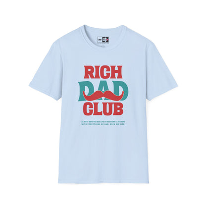 Father's Day Rich Dad Club T-Shirt